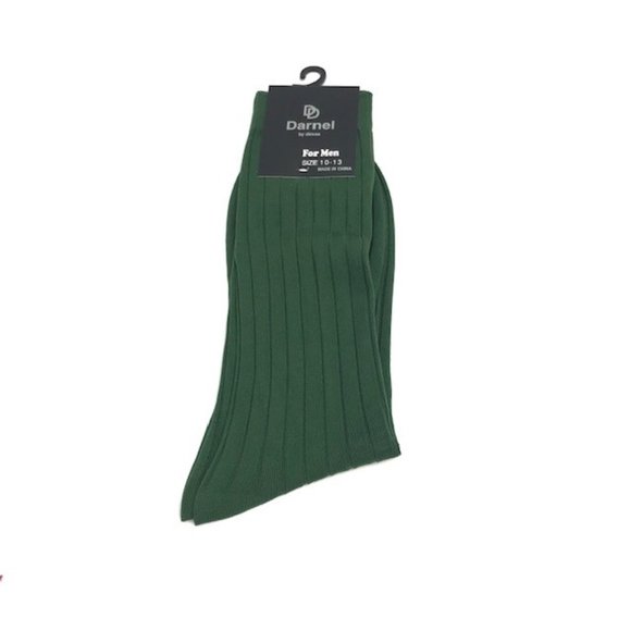 Darnel Men's Dress Socks Assorted Colors Mid-Calf Polyester Blend Size 10-13 - Picture 2 of 10